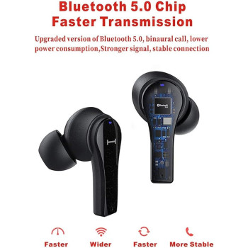 Lenovo True Wireless Stereo In-Ear Earphone QT82 (Black)