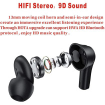 Lenovo True Wireless Stereo In-Ear Earphone QT82 (Black)
