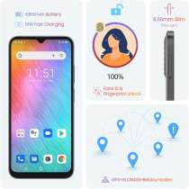 Mobile Phone, Blackview A95 Smartphones, 4G Dual SIM Android Phone, 8GB+128GB ROM Android 11, 20MP+8MP, 4380mAh Battery 18W Fast Charging