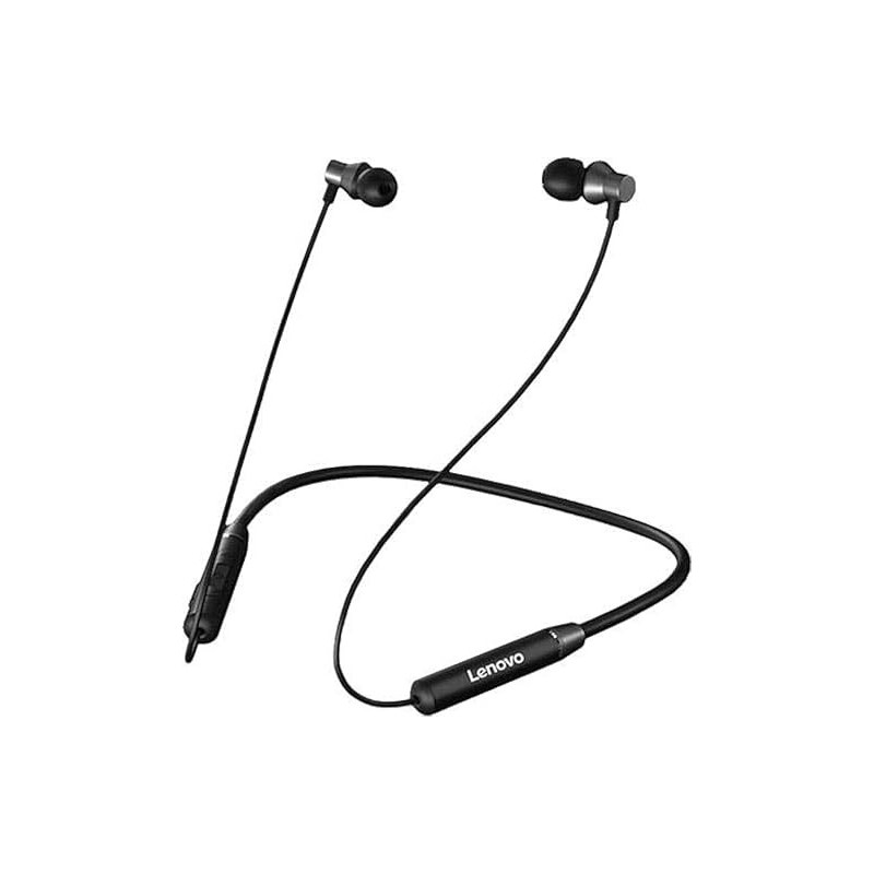 Lenovo Wireless Neckband Earphone He05 (Black)