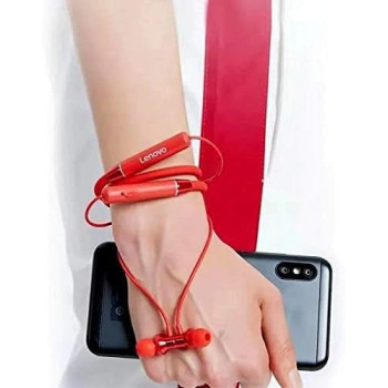 Lenovo Wireless Neckband Earphone He05 (Black)