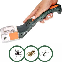 Carson HU-10 BugView Bug Catcher with Built in Magnifier, Green