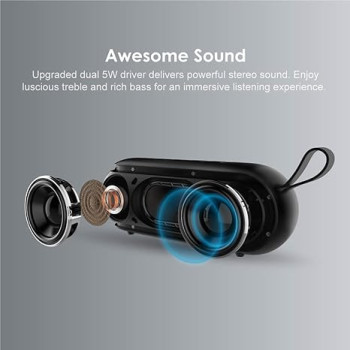 Oraimo Wireless Speaker oraimo OBS-52D Black, Bluetooth, Auxiliary, USB