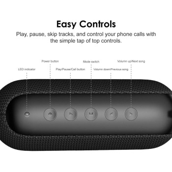 Oraimo Wireless Speaker oraimo OBS-52D Black, Bluetooth, Auxiliary, USB