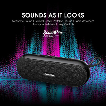 Oraimo Wireless Speaker oraimo OBS-52D Black, Bluetooth, Auxiliary, USB