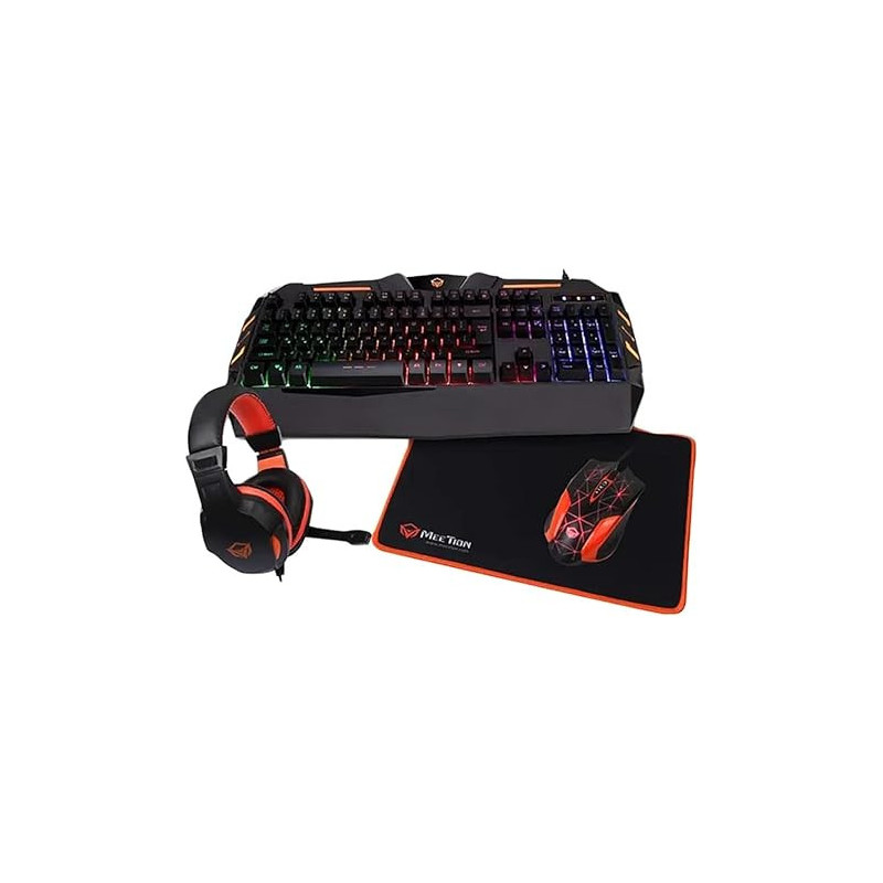 MEETION 4 in 1 USB Gaming Kit for PC and Laptop C500
