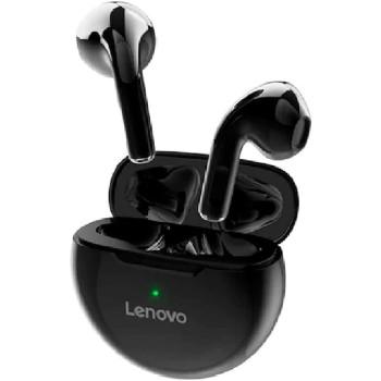 Lenovo True Wireless Stereo Half In-Ear Earphones HT38 (Black)