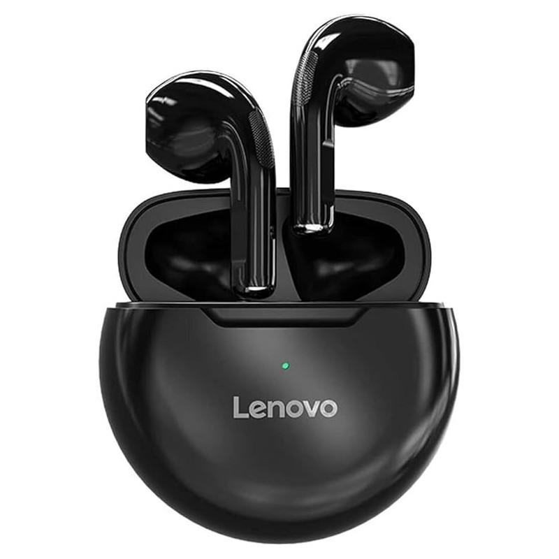 Lenovo True Wireless Stereo Half In-Ear Earphones HT38 (Black)