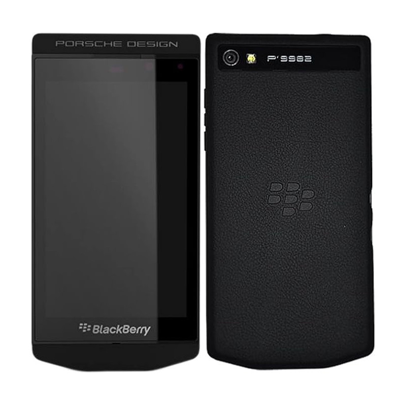 Porsche Design Berry P'9982 Rge111Lw 64Gb Black Factory Unlocked 4G Lte Cell Phone Black, Bluetooth, Wi-Fi