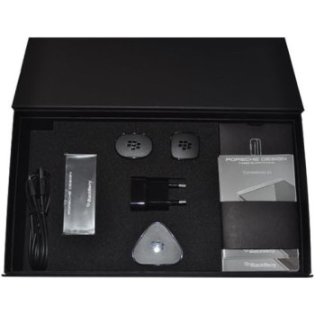 Porsche Design Berry P'9982 Rge111Lw 64Gb Black Factory Unlocked 4G Lte Cell Phone Black, Bluetooth, Wi-Fi