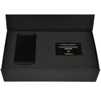 Porsche Design Berry P'9982 Rge111Lw 64Gb Black Factory Unlocked 4G Lte Cell Phone Black, Bluetooth, Wi-Fi
