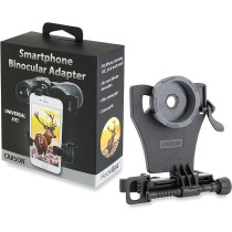 Carson IB-700 HookUpz Universal Smartphone Digiscoping Adapter for Full Sized Binoculars, Black