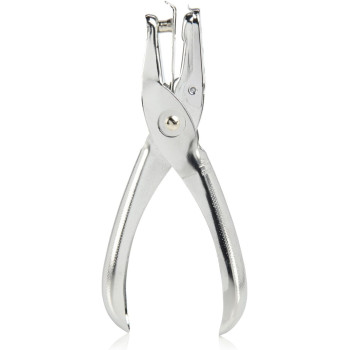 Swingline 1 Hole Punch, Single Hole Puncher, 5 Sheet Capacity, Classic Office Paper Punch for Craft Paper, DIY Crafts, Perfect for Home Office School Supplies, Chrome (74005)