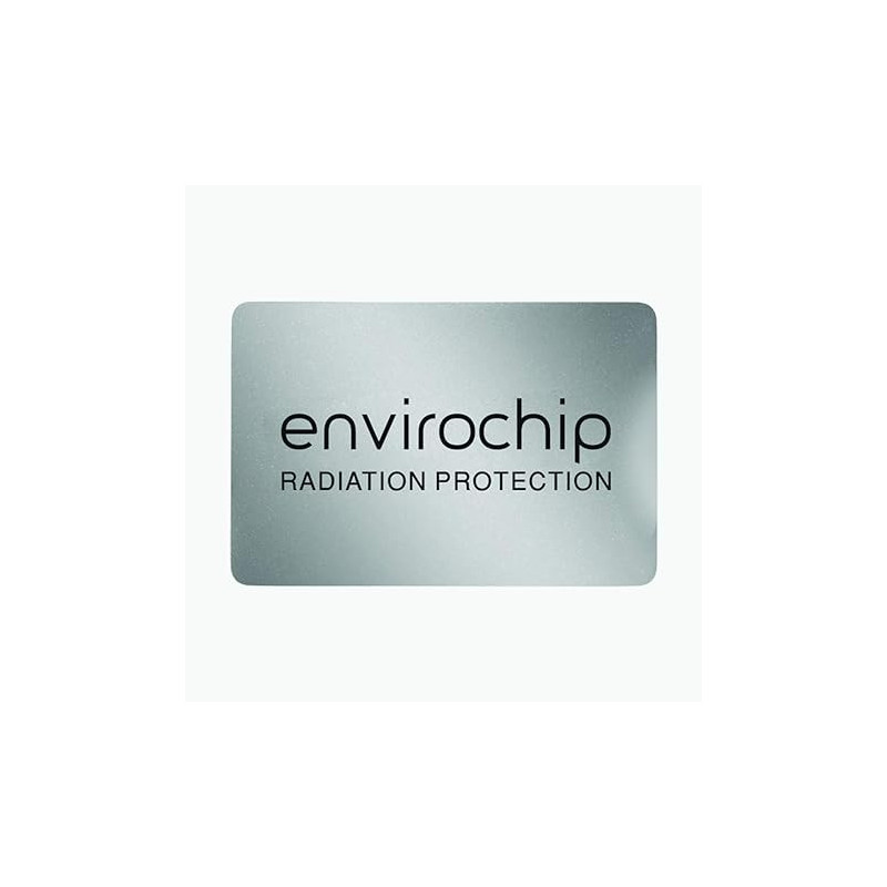 Enviro Chip - Radiation Protection Chip For Tablets & Wifi Routers With Clinically Tested Technology Silver