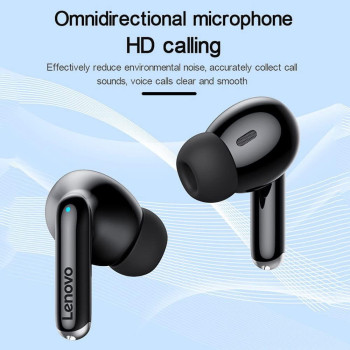 Lenovo XT88 TWS Bluetooth 5.1 Earphone Wireless Earbuds HiFi Stereo Bass ENC Noise Reduction, Black