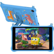 Blackview Tab5 Kids Tablet, Android 12 Tablet For Kids, 5Gb+ 64Gb/ 1Tb With Parental Control Mode, Bluetooth, Google Play, Wifi, Kid-Proof Case, 8 Inch Blue