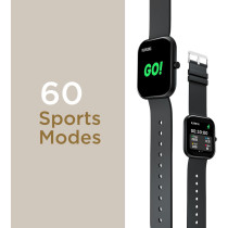 Fire-Boltt Dazzle 1.83 Smartwatch Full Touch Largest Borderless Display & 60 Sports Modes (Swimming) with IP68 Rating, Sp02 Tracking, Over 100 Cloud Based Watch Faces (Black)
