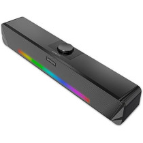 Lenovo thinkplus Desktop Sound Bar TS33BK Black, TS33-BK