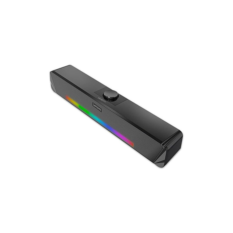 Lenovo thinkplus Desktop Sound Bar TS33BK Black, TS33-BK