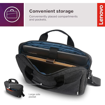 Lenovo T210 15.6 Inch Toploader Laptop Backpack, Black