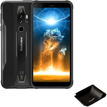 Blackview BV6300 Pro Unlocked Smartphone Phones (6GB+128GB) 5.7'' HD+ Display with Water Drop 16MP + HDR Cameras Bundle Listing with HogoR Lens Cleaning Cloth