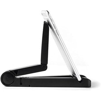 Adjustable Portable Horizontal & Vertical Plastic Foid Tablet Stand Non Skid