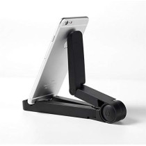 Adjustable Portable Horizontal & Vertical Plastic Foid Tablet Stand Non Skid
