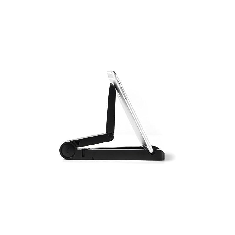 Adjustable Portable Horizontal & Vertical Plastic Foid Tablet Stand Non Skid