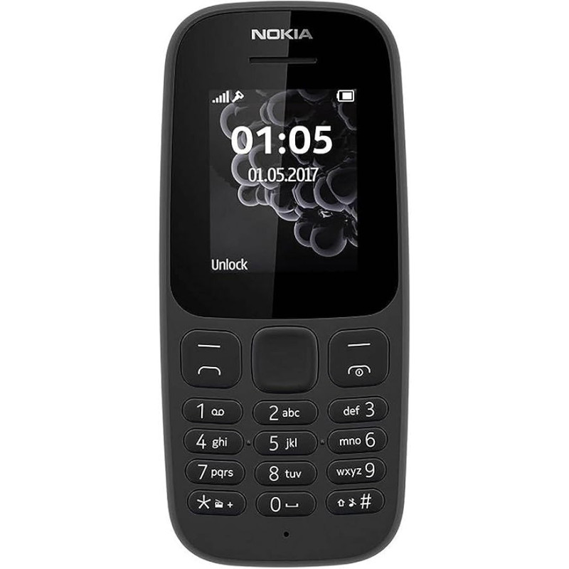 Nokia 105 2017 black Dual SIM unlocked