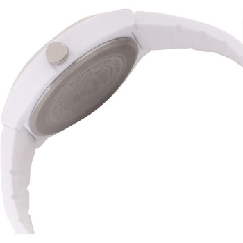 Superdry Urban Xl Street Analogue Matte White Dial White Silicon Watch For Men - SYG226W