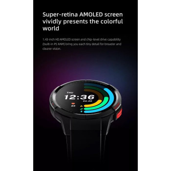 Mibro Xiaomi GS - Smartwatch Black, One Size