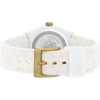 Superdry SYL273W Casual Watch, White, strap