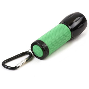 Carson SL-33 RedSight Pro Flashlight - Red LED Torch (Two Brightness Settings)