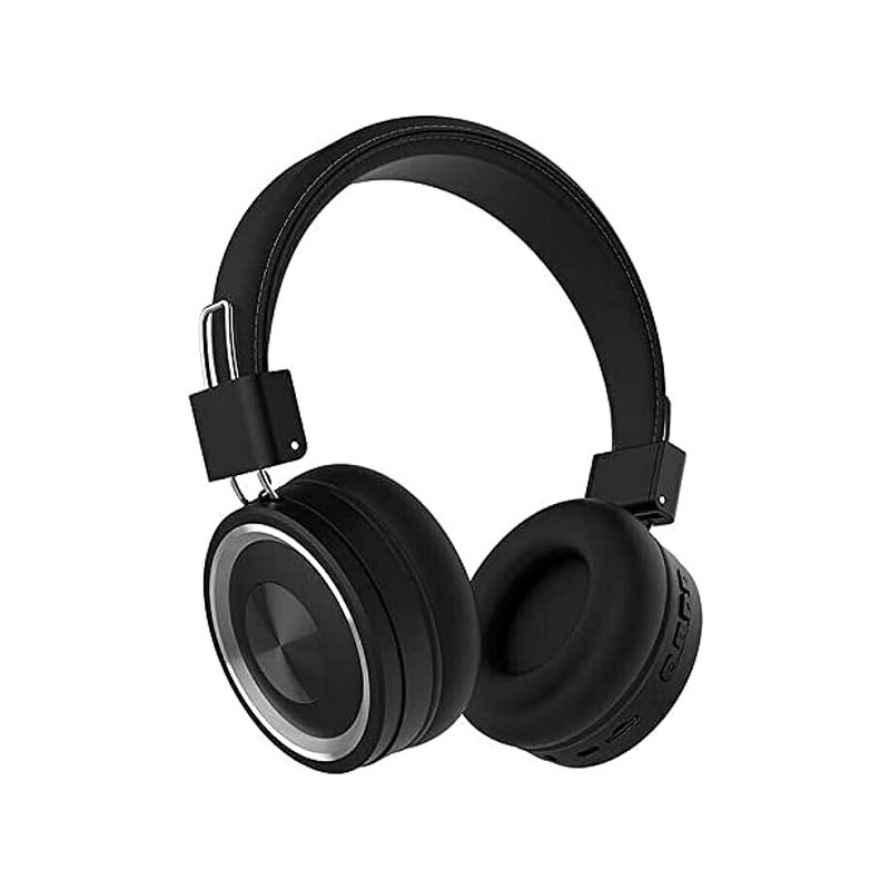 SODO SD-1002 Wireless, Wired Headphone Born To Music Built In Microphone Walk and Talk - Black