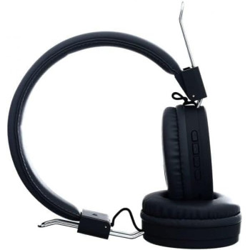 SODO SD-1002 Wireless, Wired Headphone Born To Music Built In Microphone Walk and Talk - Black