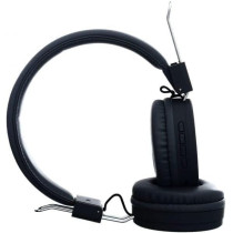 SODO SD-1002 Wireless, Wired Headphone Born To Music Built In Microphone Walk and Talk - Black