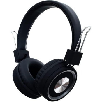 SODO SD-1002 Wireless, Wired Headphone Born To Music Built In Microphone Walk and Talk - Black