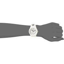 Superdry Urban Analogue Quartz Watch with White Dial and White Silicone Strap - SYG164WW