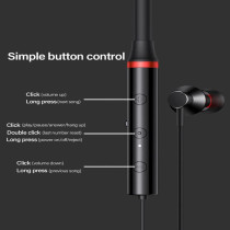 Lenovo He05X Black, Wireless