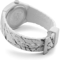 SUPERDRY Women's Silicone Urban Marble Analogue Quartz Watch (SYL253WE, White)