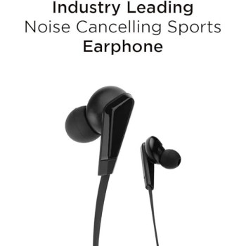 Lenovo Wireless Neckband In-Ear Earphone He01 (Black)