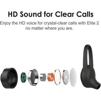oraimo Elite-2 Ultra Long Battery Life Single-Side Talking Wireless Bluetooth Headsets With Mic