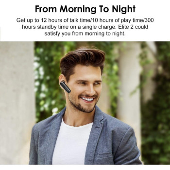 oraimo Elite-2 Ultra Long Battery Life Single-Side Talking Wireless Bluetooth Headsets With Mic
