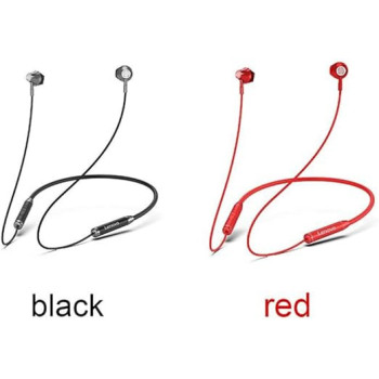 Lenovo Wireless Neckband Earphone HE06 (Black)