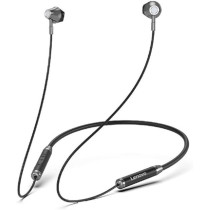 Lenovo Wireless Neckband Earphone HE06 (Black)