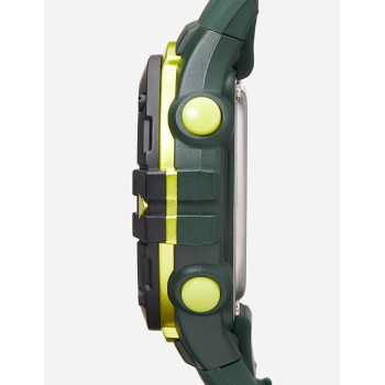 Lorus Men's Digital Quartz Watch R2327PX9, Green-yellow, strap