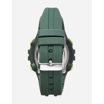 Lorus Men's Digital Quartz Watch R2327PX9, Green-yellow, strap