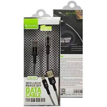 BAVIN CB-157 Quick Charging Auto Disconnect Nylon Braided Cable 2.4A for USB To Micro