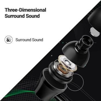 Lenovo QF320 wired earphone - Black