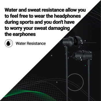 Lenovo QF320 wired earphone - Black